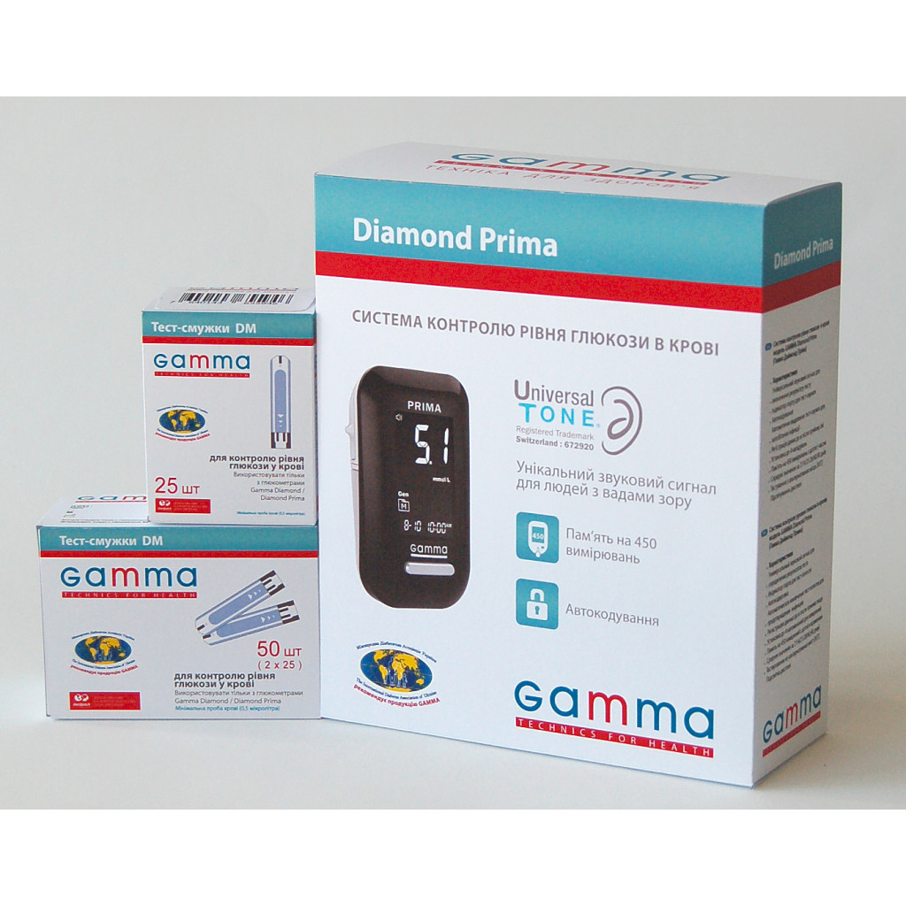 Глюкометр Gamma Prima (7640143656103) - зображення 10
