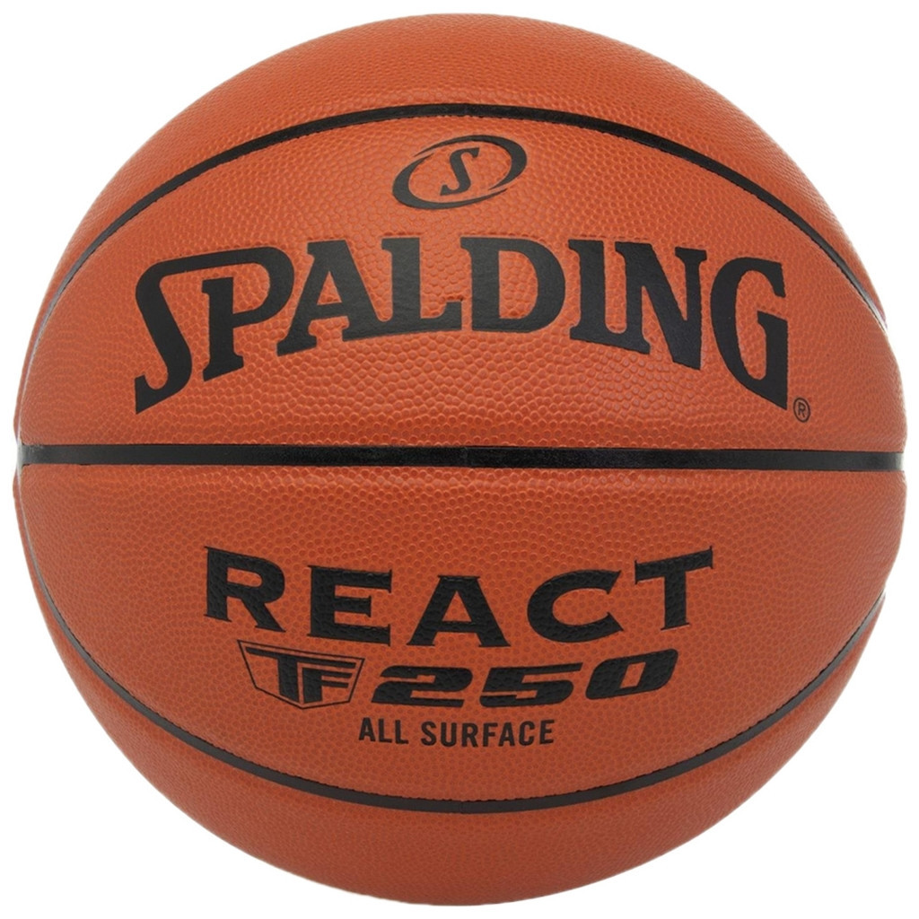 М'яч баскетбольний Spalding React TF-250 помаранчевий Уні 5 76803Z (689344403717) - зображення 1