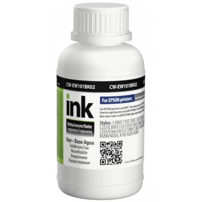 Чорнило ColorWay Epson L-100/200, 200 мл Black (CW-EW101BK02) - зображення 1