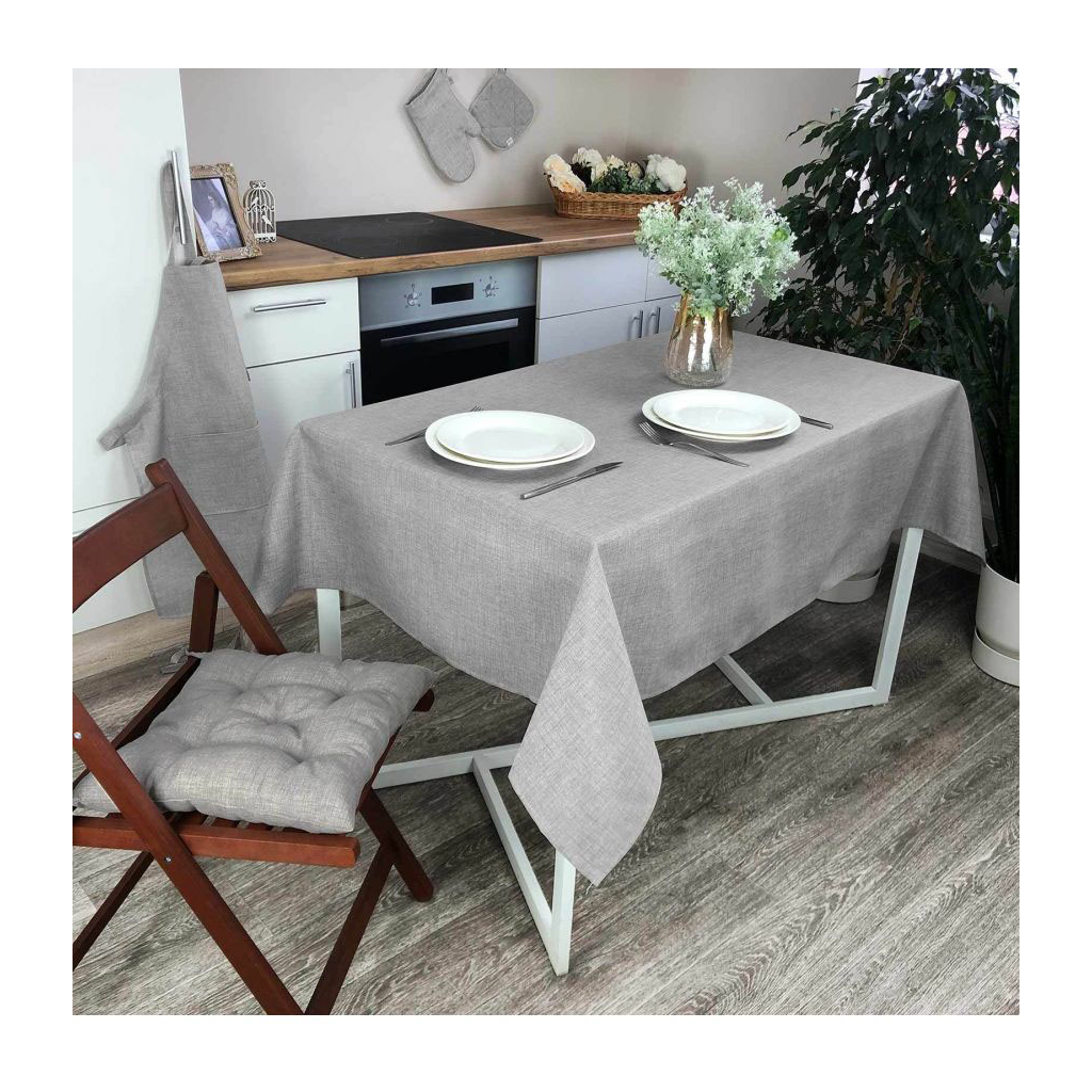 Скатертина Прованс Gray Milan 136х120 см (4823093436411) - зображення 2