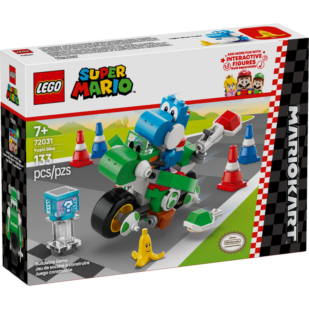 Конструктор LEGO Super Mario Mario Kart – Yoshi Bike (72031) - зображення 1