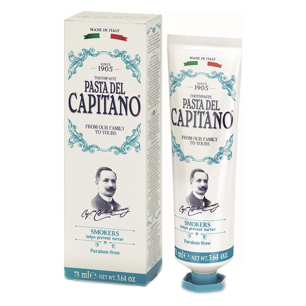 Зубна паста Pasta del Capitano Для курців 75 мл (8002140337000) - зображення 1