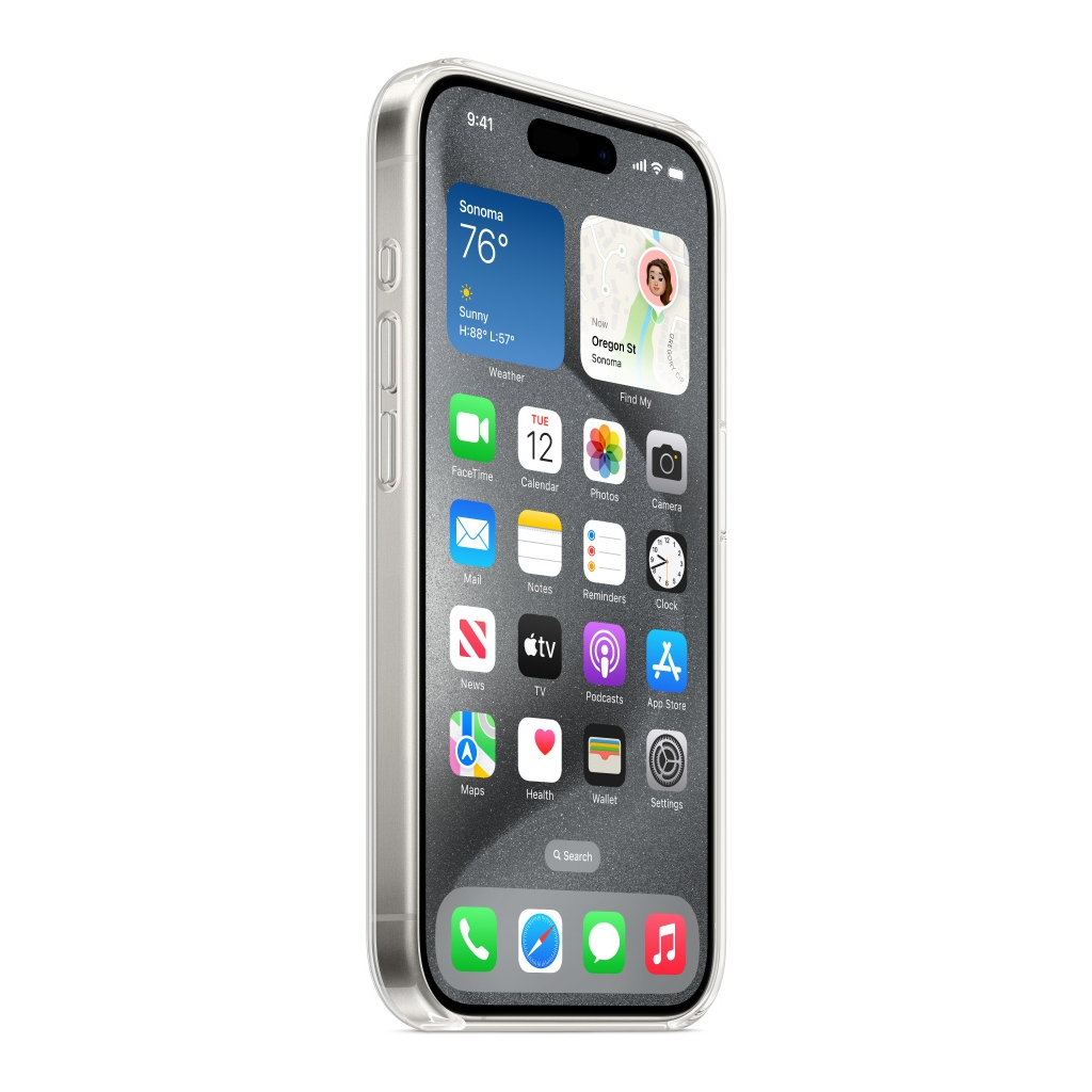 Чохол до мобільного телефона Apple iPhone 15 Pro Clear Case with MagSafe (MT223ZM/A) - зображення 5