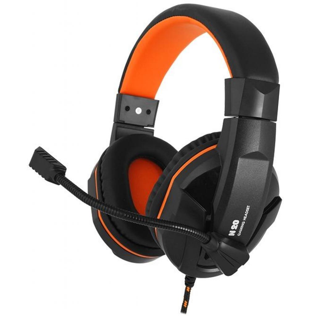 Навушники Gemix N20 Black-Orange Gaming - зображення 1