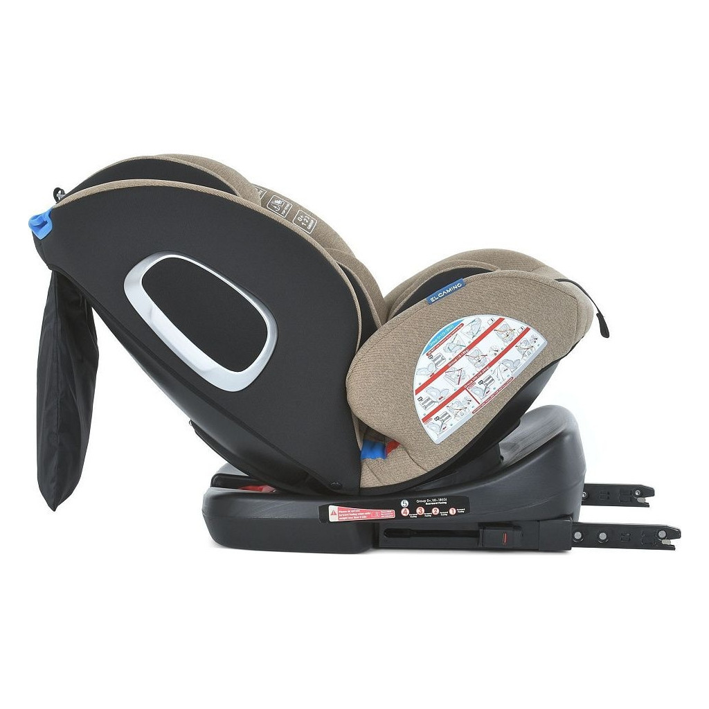 Автокрісло El Camino ABSOLUTE 360 ISOFIX (0-36кг) (ME 1079 royal beige) - зображення 9