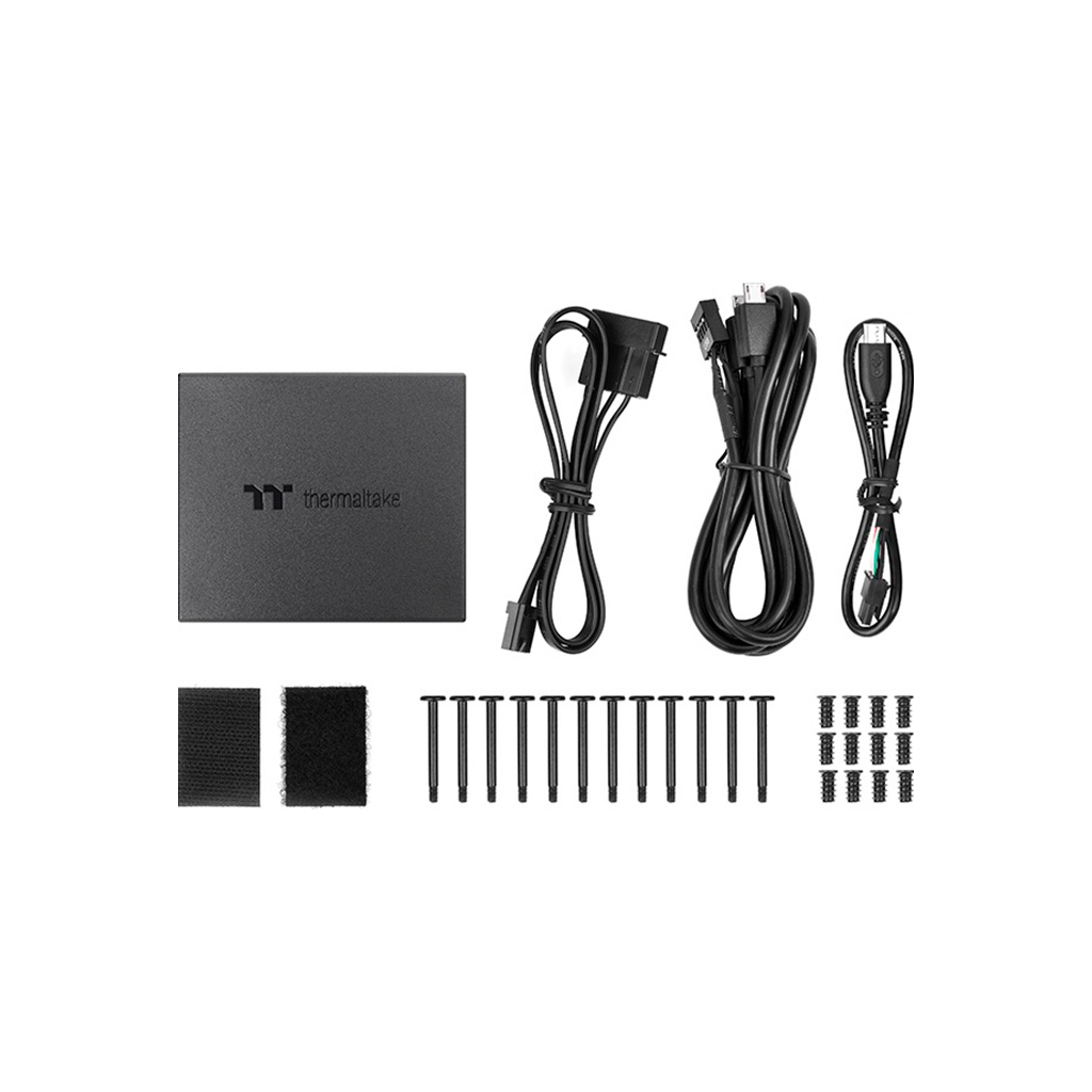 Кулер до корпусу ThermalTake TOUGHFAN 12 RGB Radiator Fan 3Pack (CL-F135-PL12SW-A) - зображення 4