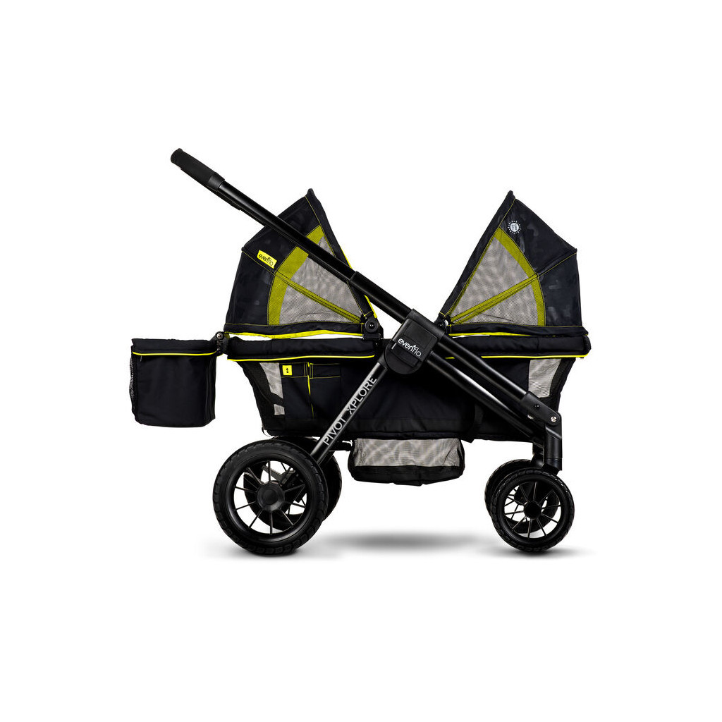 Коляска Evenflo Pivot Xplore All-Terrain Stroller Wagon - Wayfarer (032884198245) - зображення 1