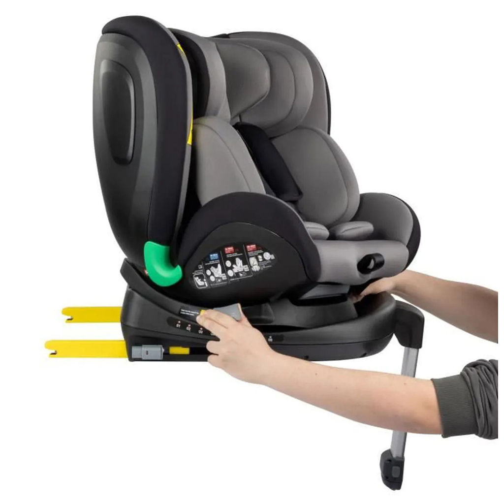 Автокрісло Bebe Confort EvolveFix Plus i-Size Gray Mist (8105460210) - зображення 6