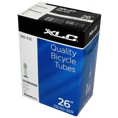 Велосипедна камера XLC 26" x1.0/1.5 (25/40-559) AV35мм (2508261200) - изображение 1
