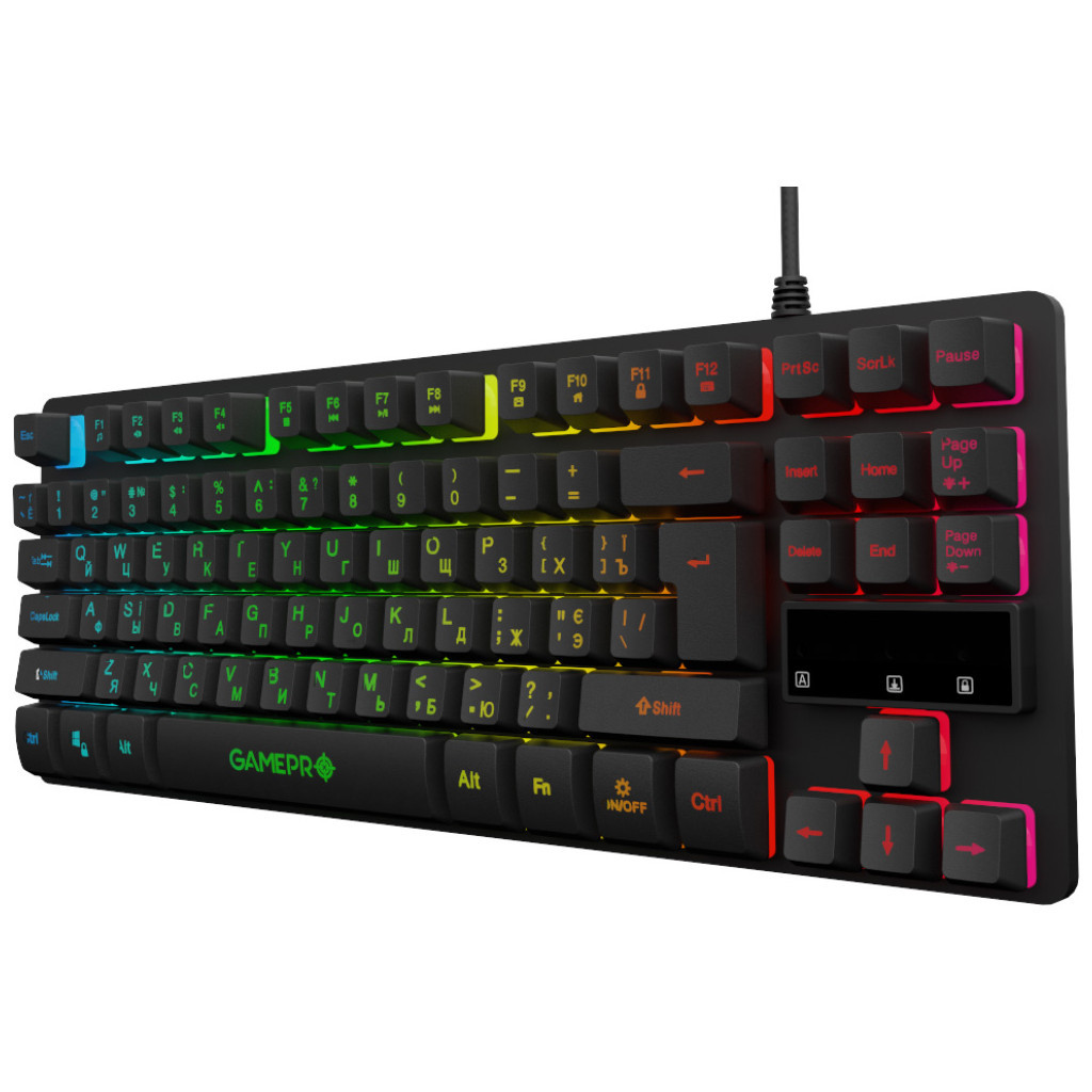 Клавіатура GamePro GK537 Nitro USB Black (GK537) - зображення 4