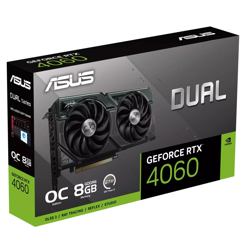 Відеокарта ASUS GeForce RTX4060 8Gb DUAL OC (DUAL-RTX4060-O8G) - зображення 12