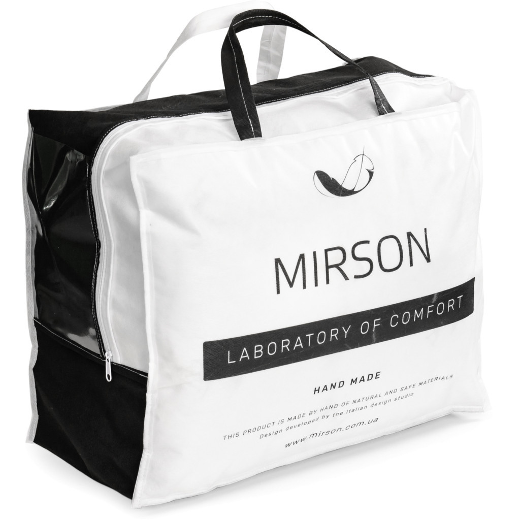 Ковдра MirSon антиалергенна EcoSilk №1301 Bianco Демісезонна 220x240 см (2200001526990) - зображення 7