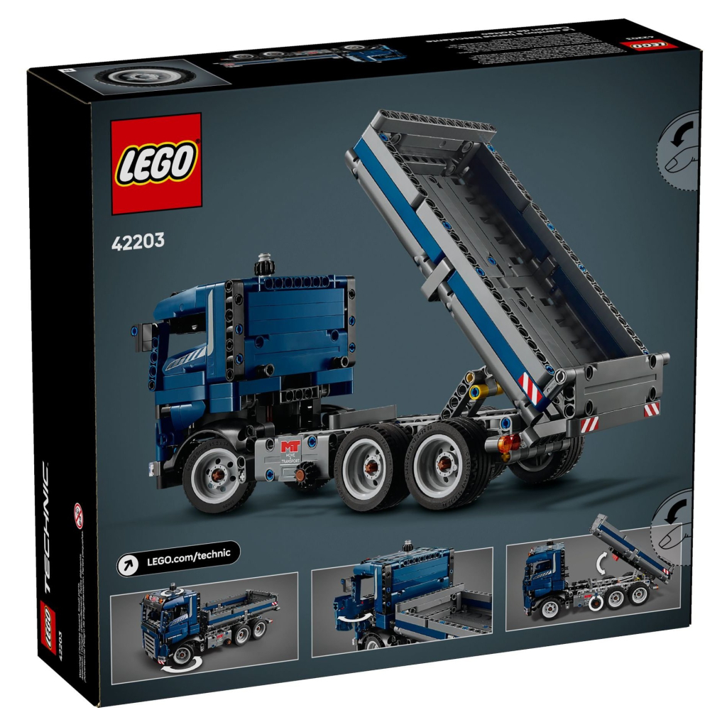 Конструктор LEGO Technic Самоскид (42203) - зображення 3