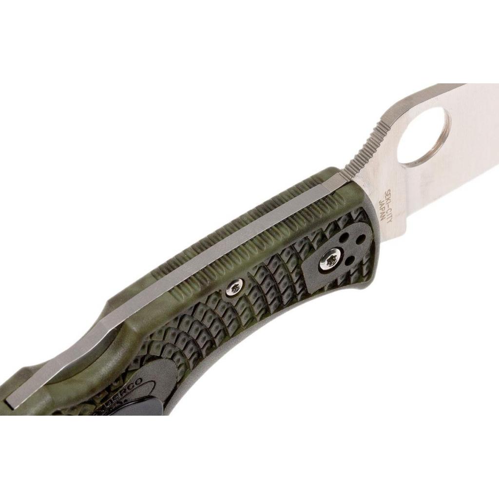 Ніж Spyderco Endura 4 Flat Ground, camo (C10ZFPGR) - зображення 6