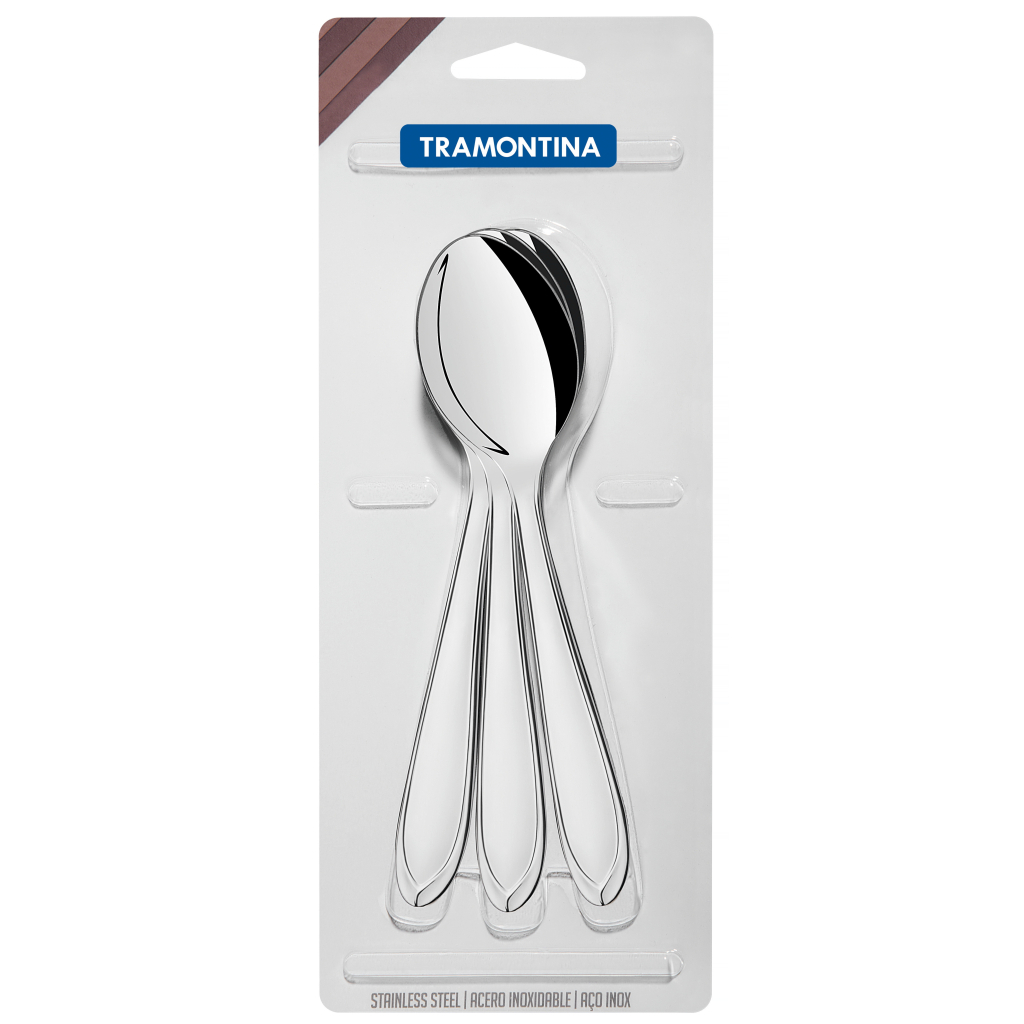 Десертна ложка Tramontina Laguna 3 шт (66906/041) - зображення 5