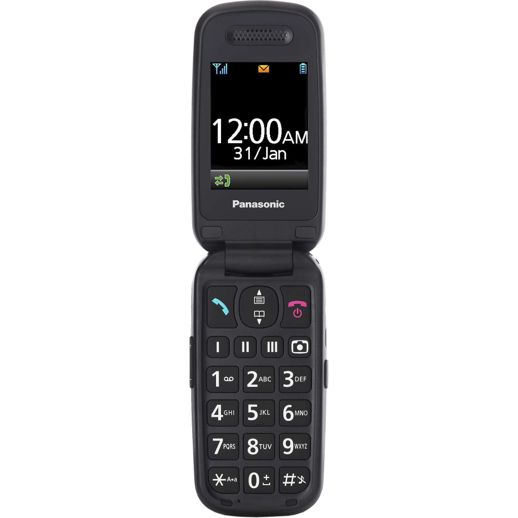 Мобільний телефон Panasonic KX-TU446 Black (KX-TU446EXB) - изображение 1