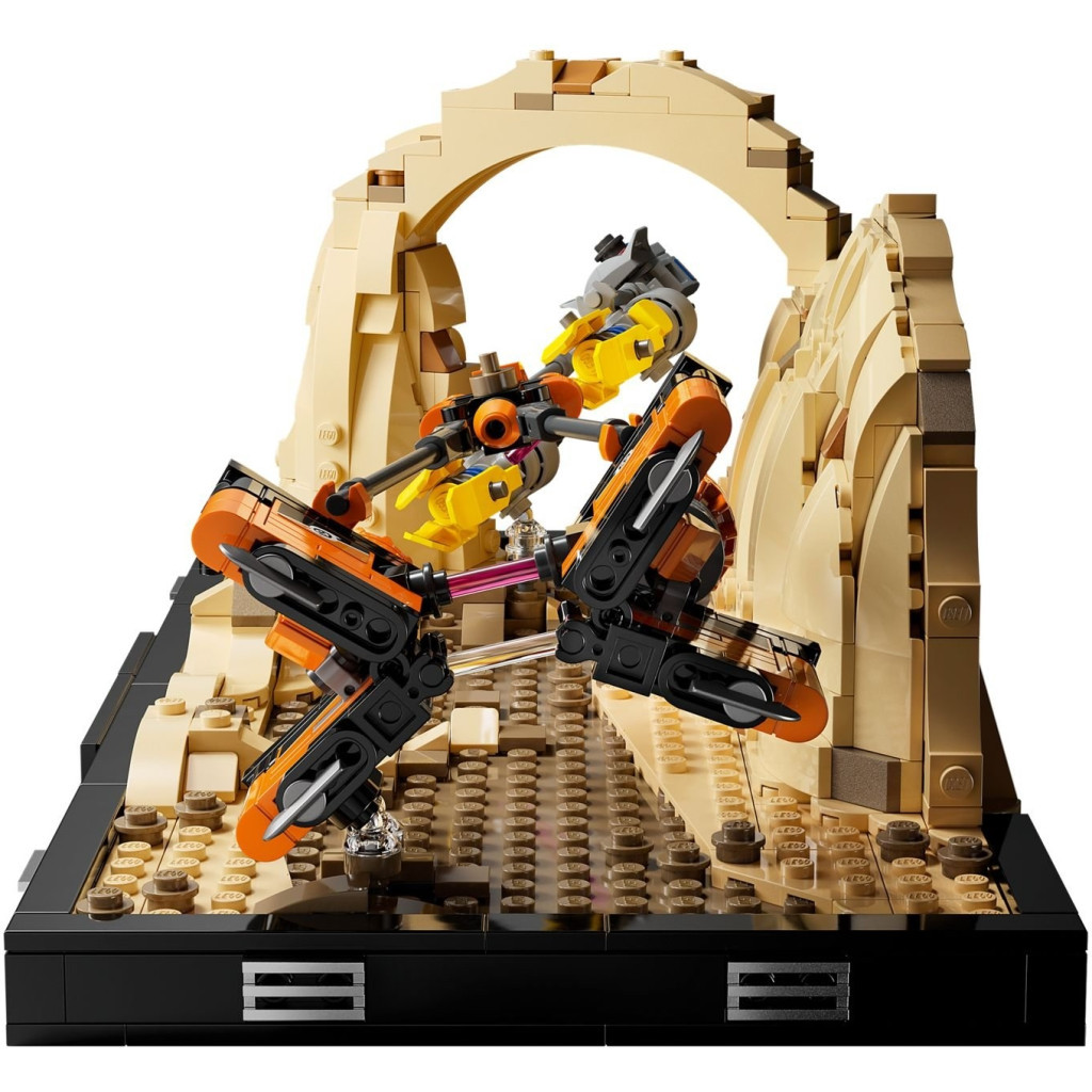 Конструктор LEGO Star Wars Діорама Mos Espa Podrace 718 деталей (75380) - зображення 3