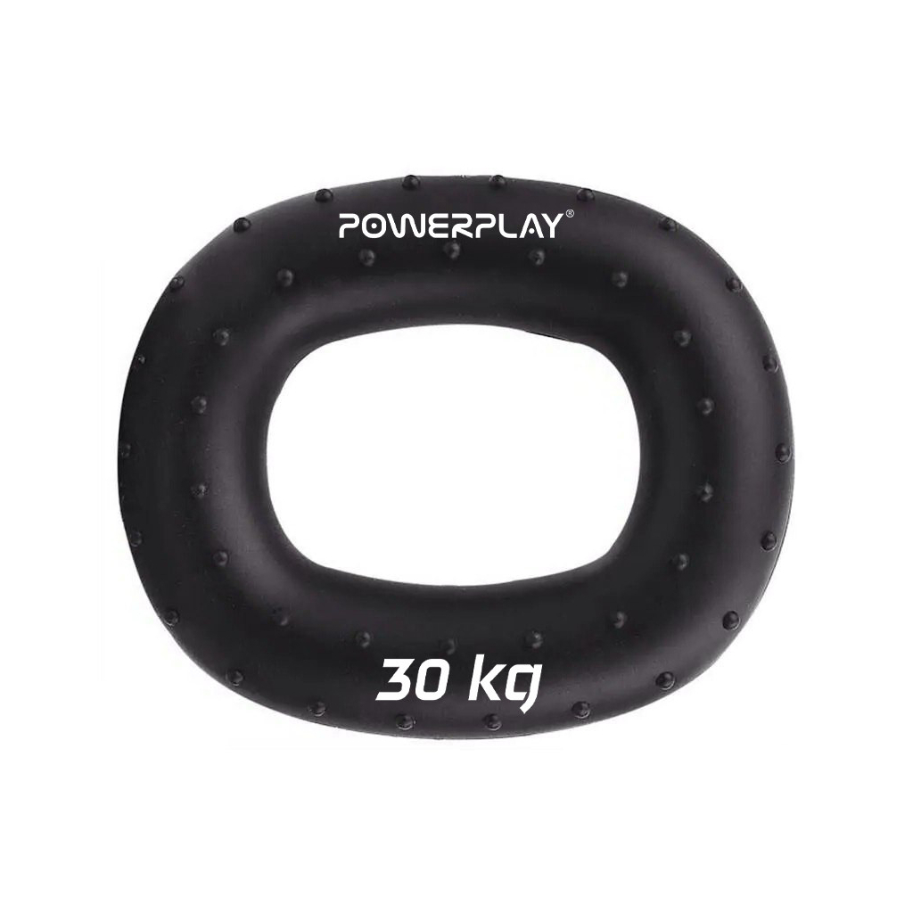 Еспандер PowerPlay PP-4337 Hand Grip Hard 30 кг Чорний (PP_4337_Black_30kg) - зображення 1