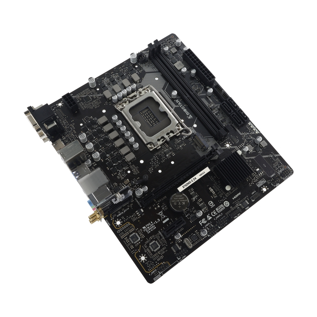 Материнська плата Biostar B760MX-E D4 - зображення 3