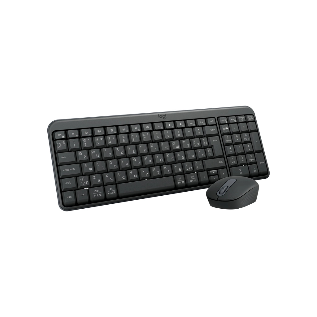 Комплект Logitech MK250 Bluetooth UA Graphite (920-013823) - зображення 1