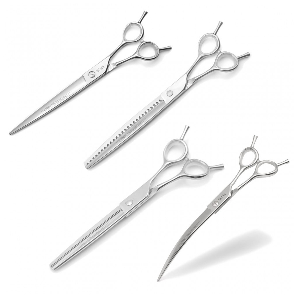 Ножиці для грумінгу Chris Christensen Classic 7 широкі (819774013099) - изображение 4