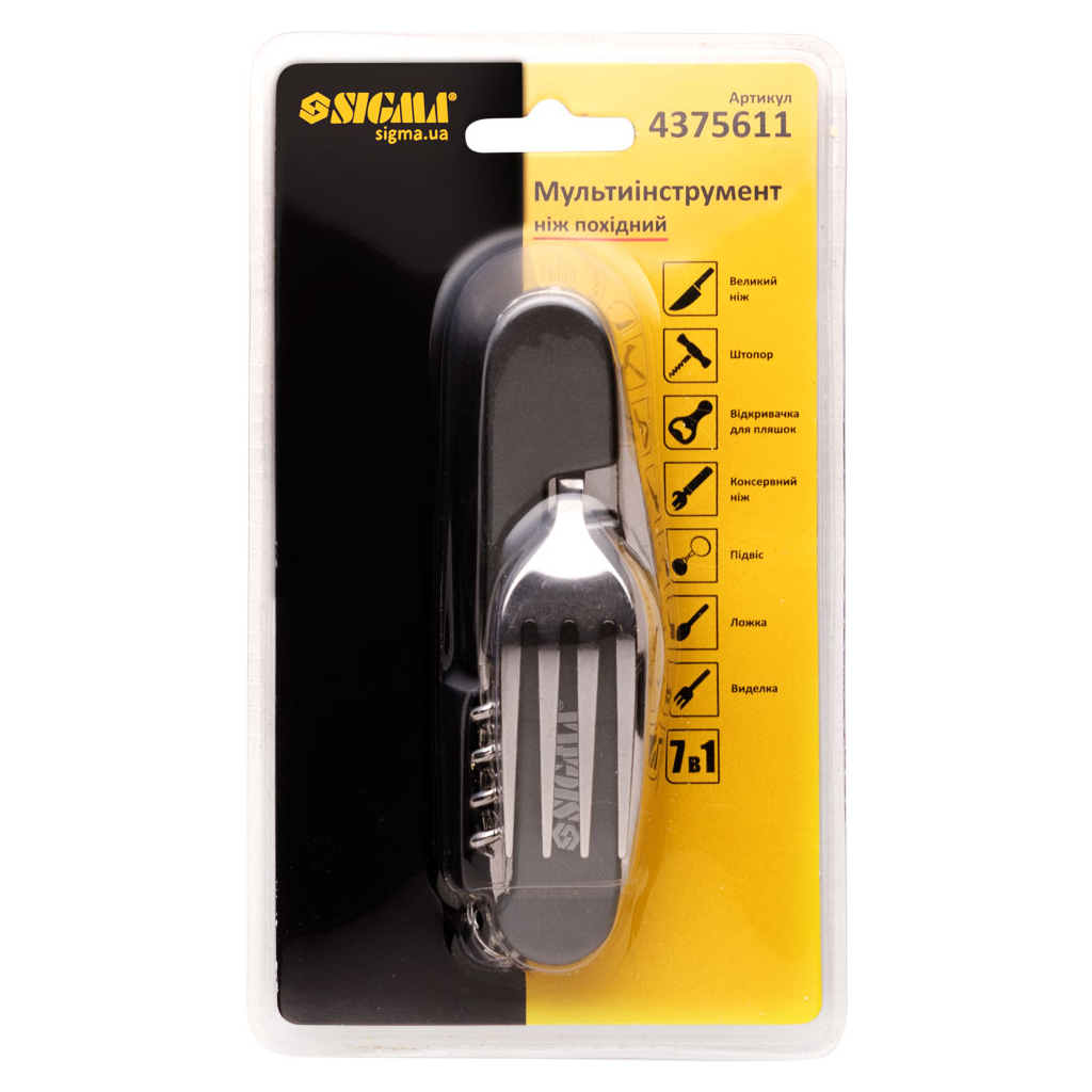 Мультитул Sigma 7 в 1 (4375611) - зображення 4