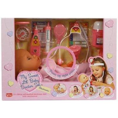 Пупс Lotus Onda с набором доктора, розовый костюм (16188/1-2) - зображення 1