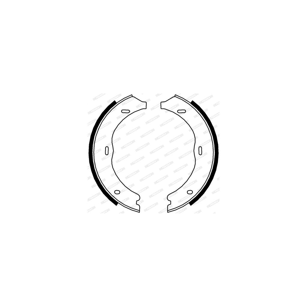 Гальмівні колодки FERODO FSB4003 - зображення 2