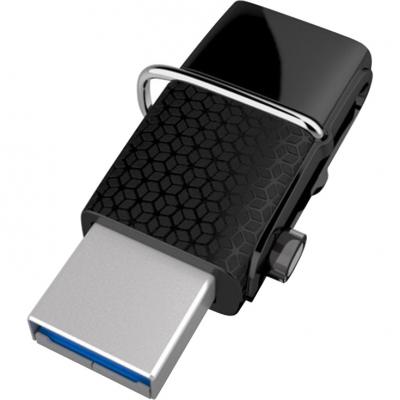 USB флеш накопичувач SanDisk 128GB Ultra Dual Drive OTG Black USB 3.0 (SDDD2-128G-G46) - зображення 5