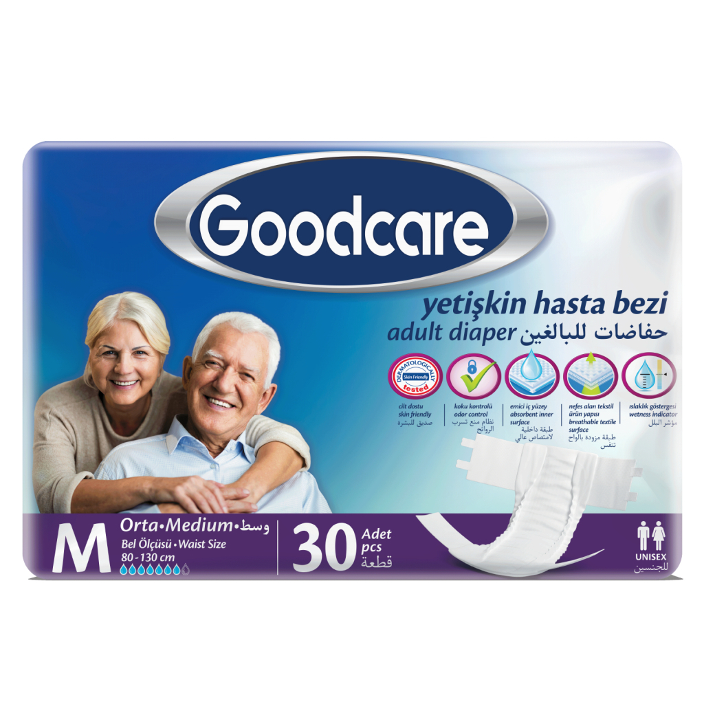 Підгузки для дорослих Goodcare 2 Medium 30 шт (8690536805587) - зображення 1