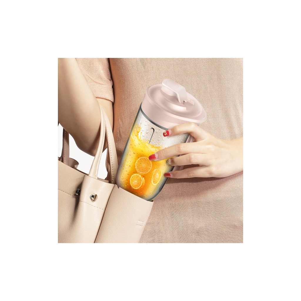 Блендер Deerma DEM-NU05 Pink - зображення 9