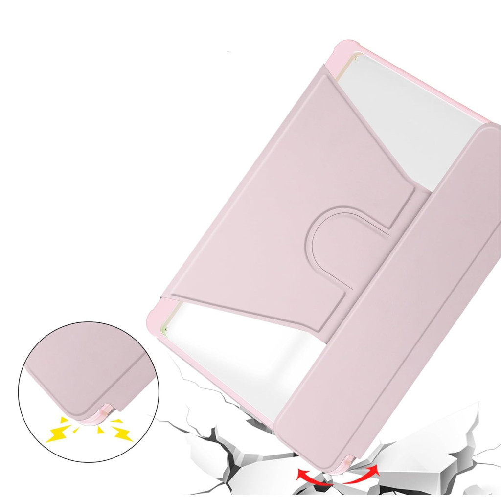 Чохол до планшета BeCover 360° Rotatable Samsung Tab A9 Plus SM-X210/SM-X215/SM-X216 11.0" Pink (710339) - зображення 4