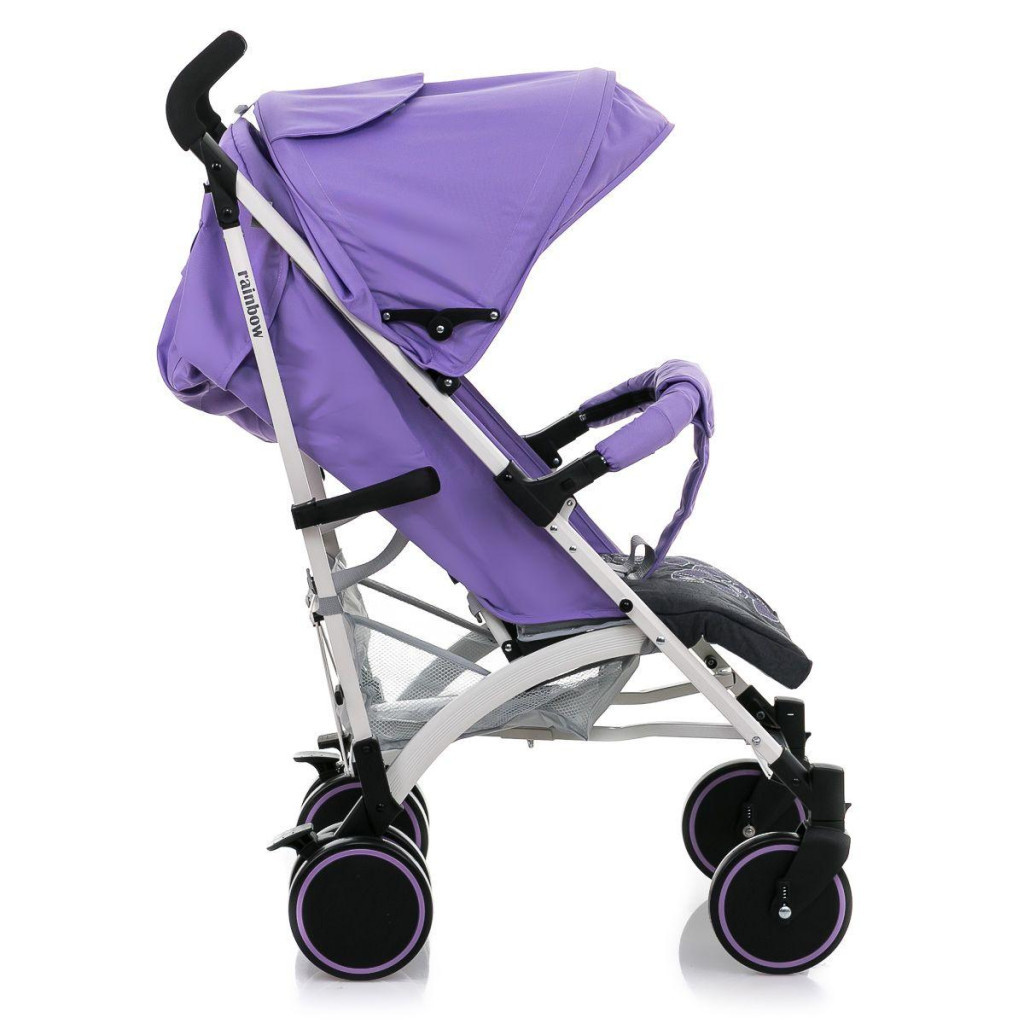 Коляска BabyHit Rainbow D200 Violet Grey (30 197) - зображення 3