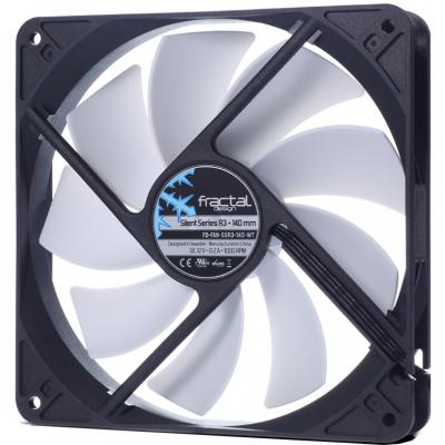 Кулер до корпусу Fractal Design Silent Series R3 140mm (FD-FAN-SSR3-140-WT) - зображення 1