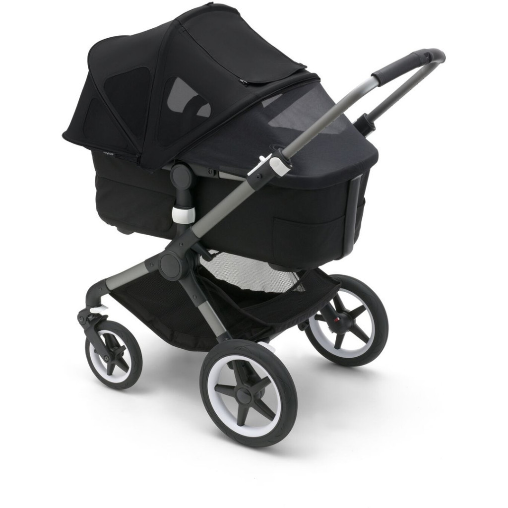 Капюшон для коляски Bugaboo Fox 5/Cameleon 3/Lynx Breezy MIDNIGHT BLACK, літній (100221003) - зображення 5