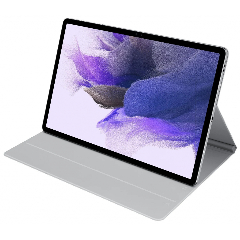 Чохол до планшета Samsung Book Cover Galaxy Tab S7 FE / S7+ (T735/975) Light Gray (EF-BT730PJEGRU) - зображення 9