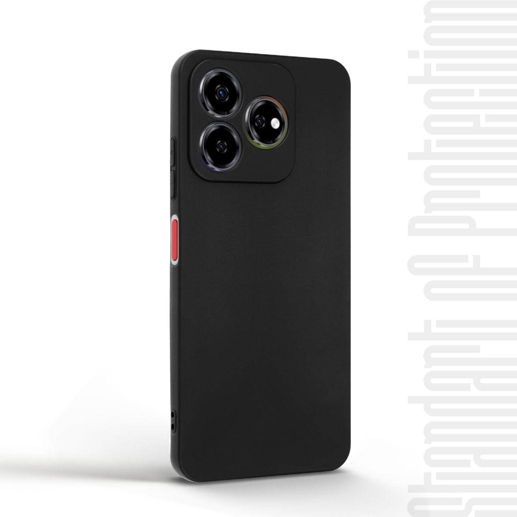 Чохол до мобільного телефона Armorstandart Matte Slim Fit ZTE Nubia V60 Camera cover Black (ARM78949) - зображення 2