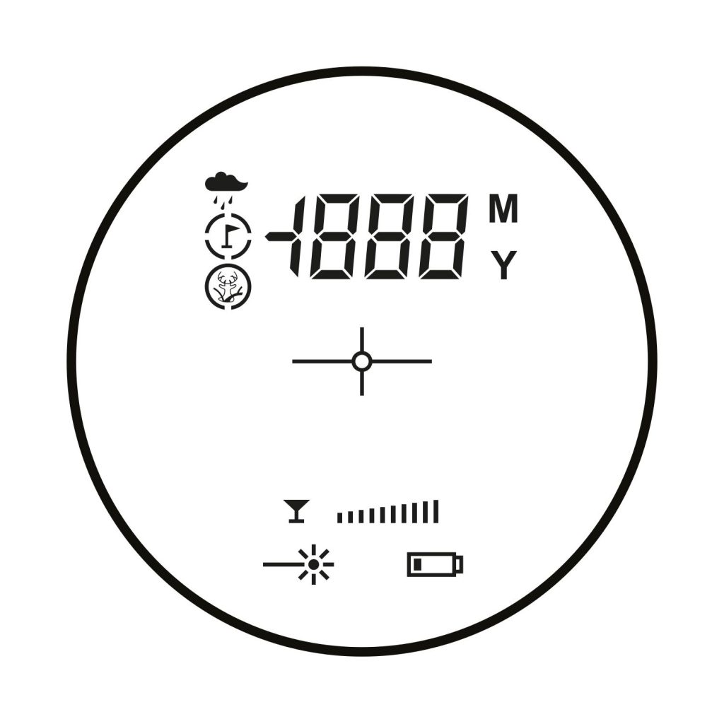 Лазерний далекомір Hawke LRF 800 LCD 6x25 (41022) - зображення 3