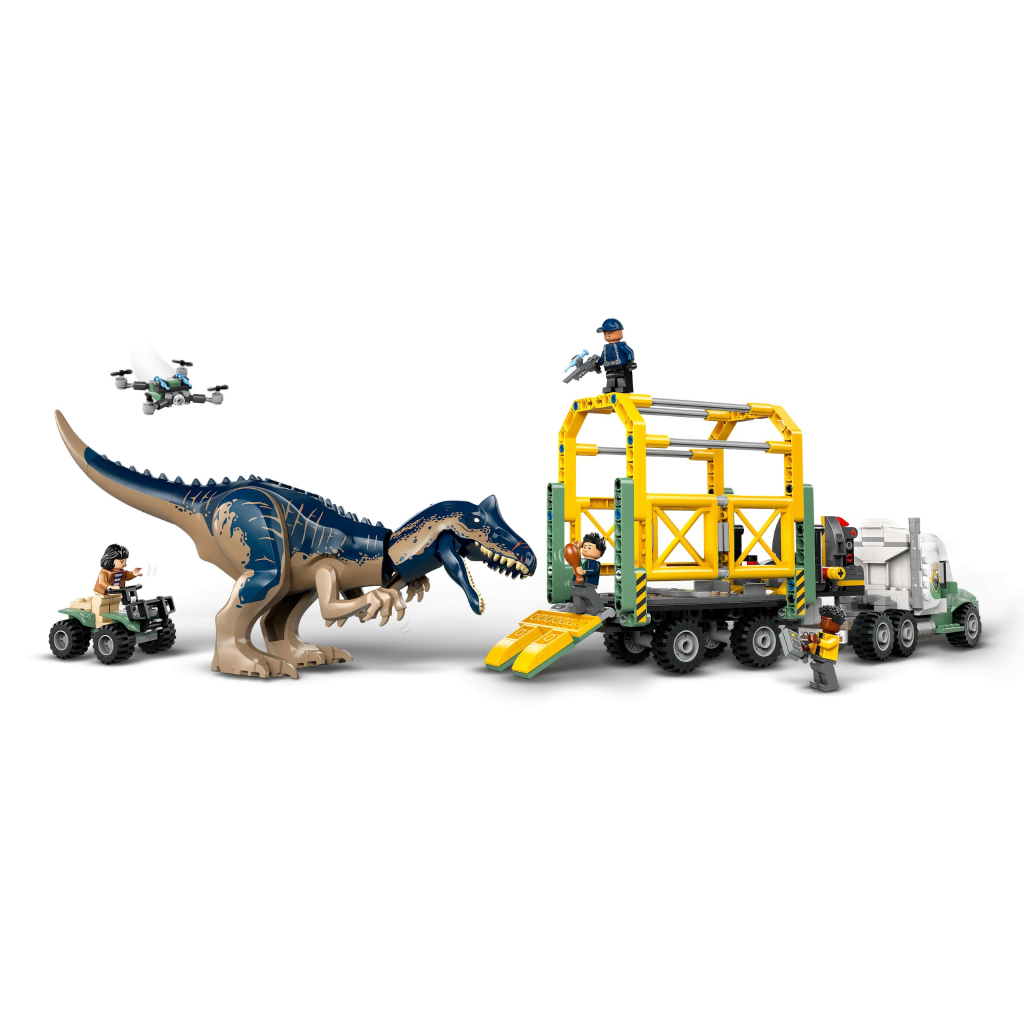 Конструктор LEGO Jurassic World Місії динозаврів: Вантажівка для перевезення алозавра (76966) - зображення 3