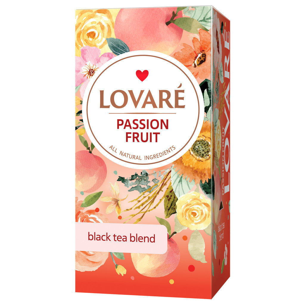 Чай Lovare "Passion fruit" 24х2 г (lv.76036) - зображення 1