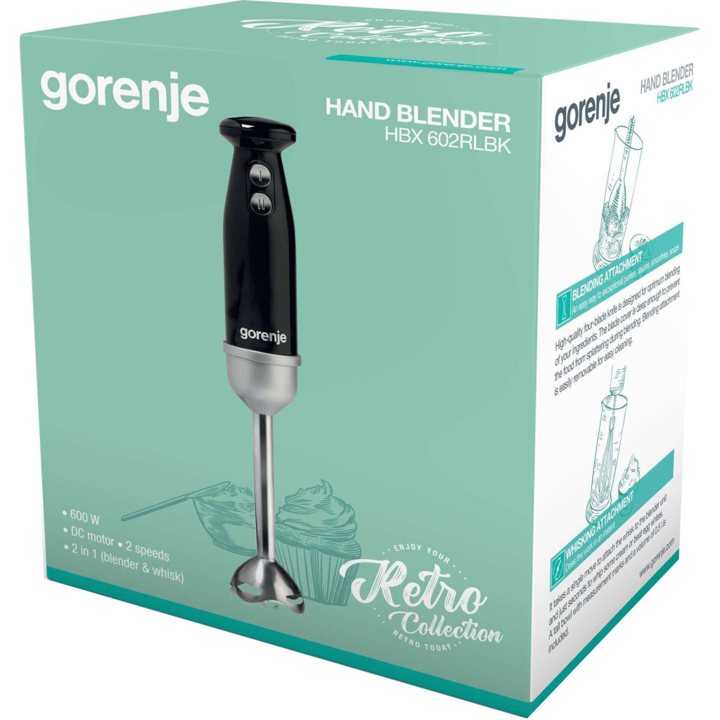 Блендер Gorenje HBX602RLBK - зображення 5
