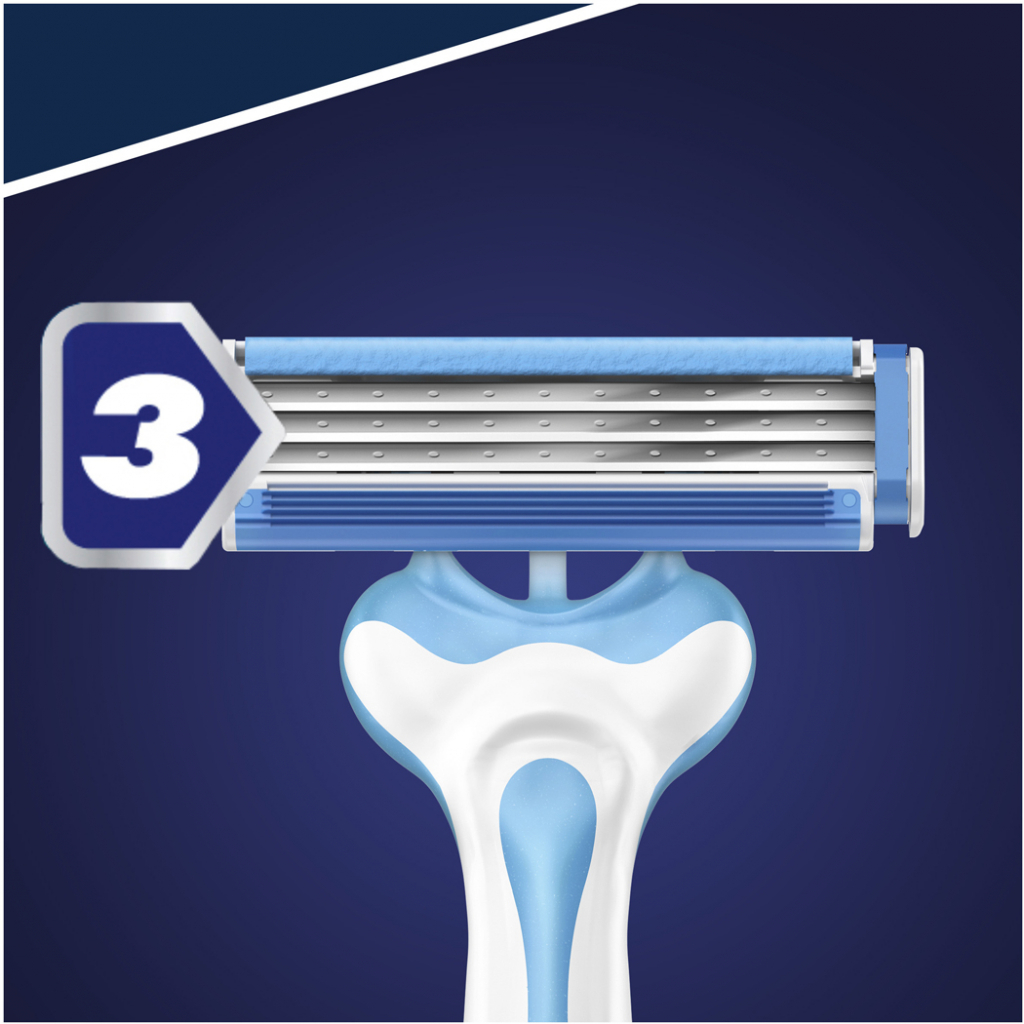 Бритва Gillette Blue 3 Cool 6шт (7702018457304) - зображення 2