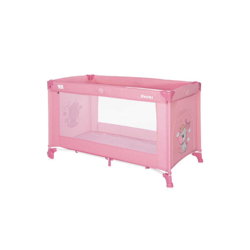 Дитячий манеж Bertoni/Lorelli NOEMI 1L rose velvet uni - зображення 1