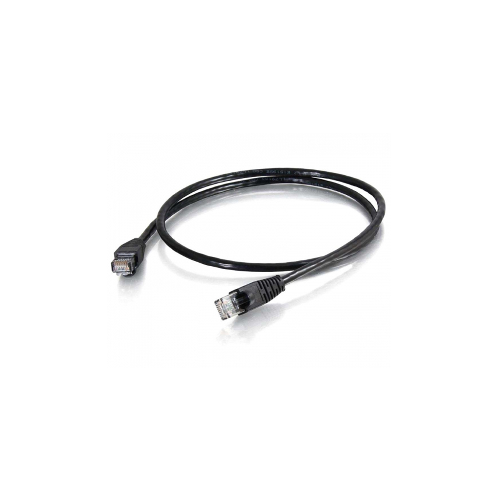 Патч-корд 10м, UTP, Cat.6, RJ45, CU, black Ritar (PCR-CU6/10Bl) - зображення 1