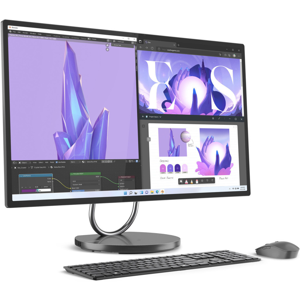 Комп'ютер Lenovo Yoga AiO 9 32IRH8 / i9-13900H, Non ES (F0HJ001BRK) - зображення 3
