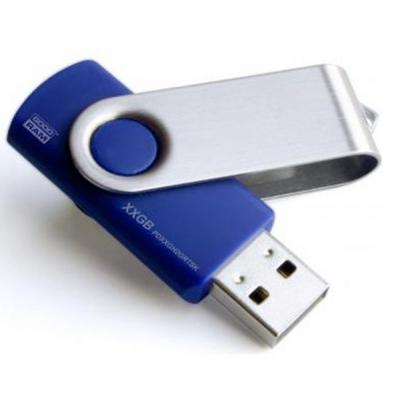 USB флеш накопичувач Goodram 8Gb Twister Blue (UTS2-0080B0R11) - зображення 1
