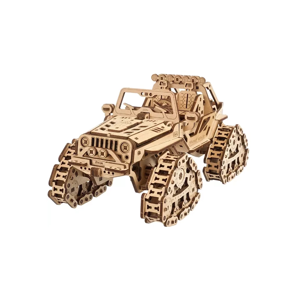 Конструктор Ugears Гусеничний позашляховик (6337469) - зображення 1