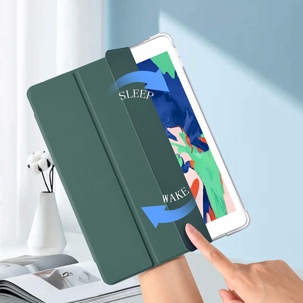 Чохол до планшета BeCover TPU Edge Apple iPad 10.2 2019/2020/2021 Dark Green (706596) - изображение 2