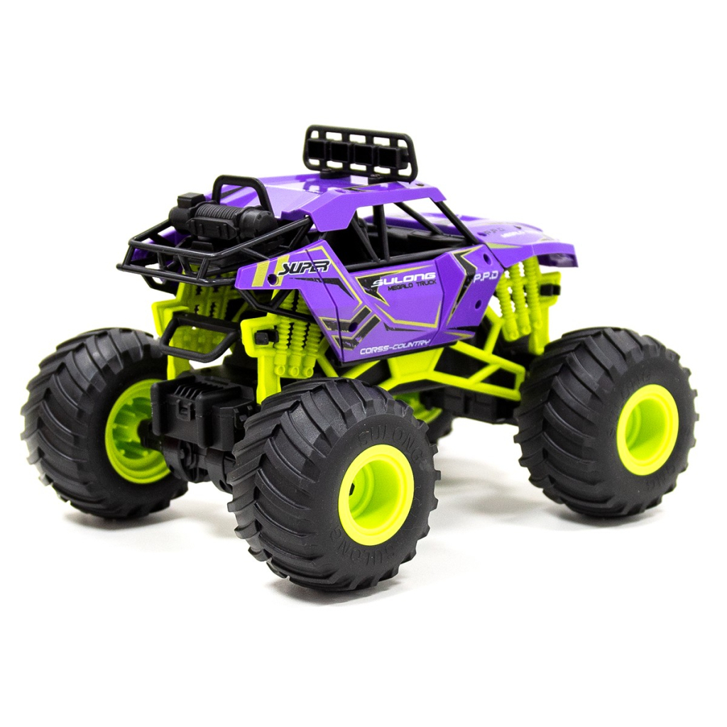 Радіокерована іграшка Sulong Toys Bigfoot Off-road – Violet (1:16, 27 МГц (MHz)) (SL-358RHV) - зображення 8