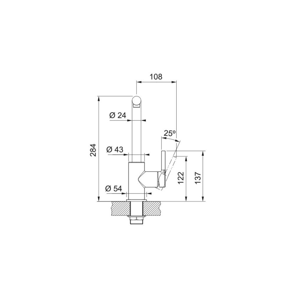 Змішувач Franke Lina L Shape (115.0693.393) - зображення 3